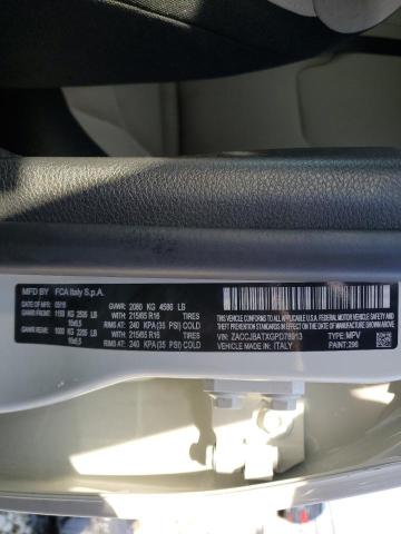 2016 JEEP RENEGADE S ZACCJBATXGPD78913