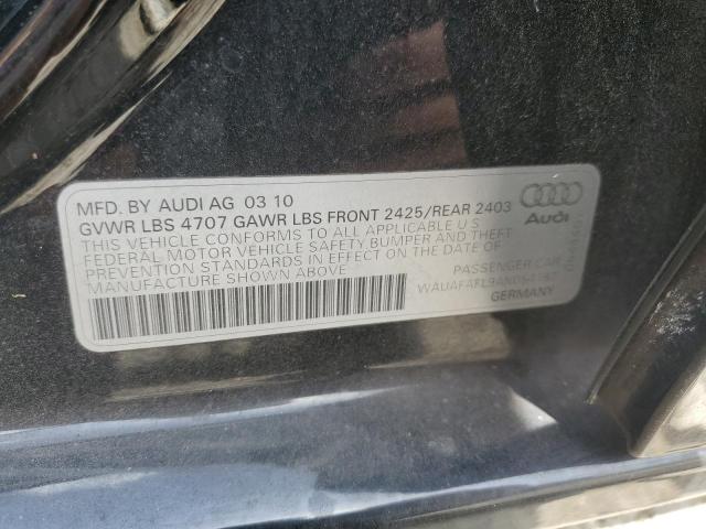 wauafafl9an054182 - 2010 Audi A4 Premium - #63921965