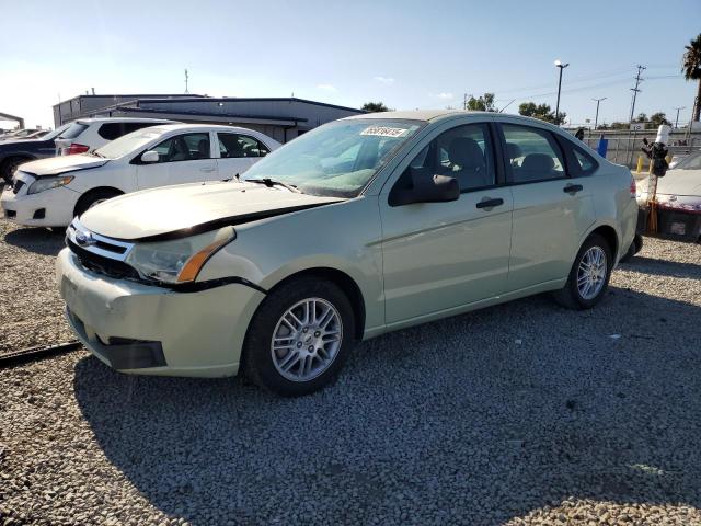 FORD FOCUS SE 2010 green  gas 1FAHP3FN1AW142574 photo #1
