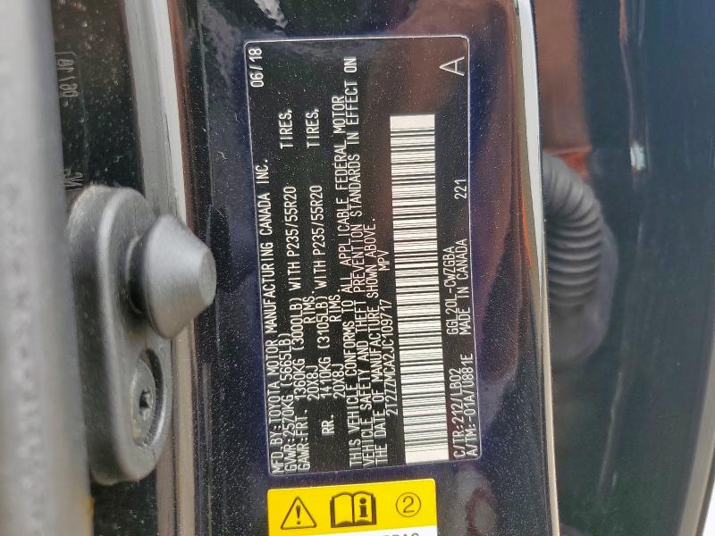 2018 LEXUS RX 350 BAS 2T2ZZMCA2JC109717