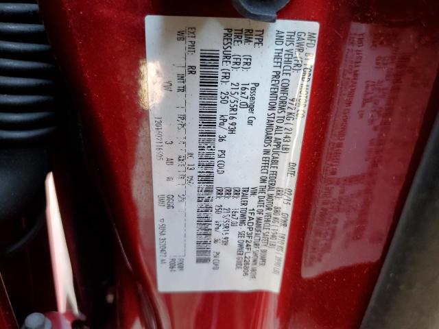 2015 FORD FOCUS SE 1FADP3F24FL226806