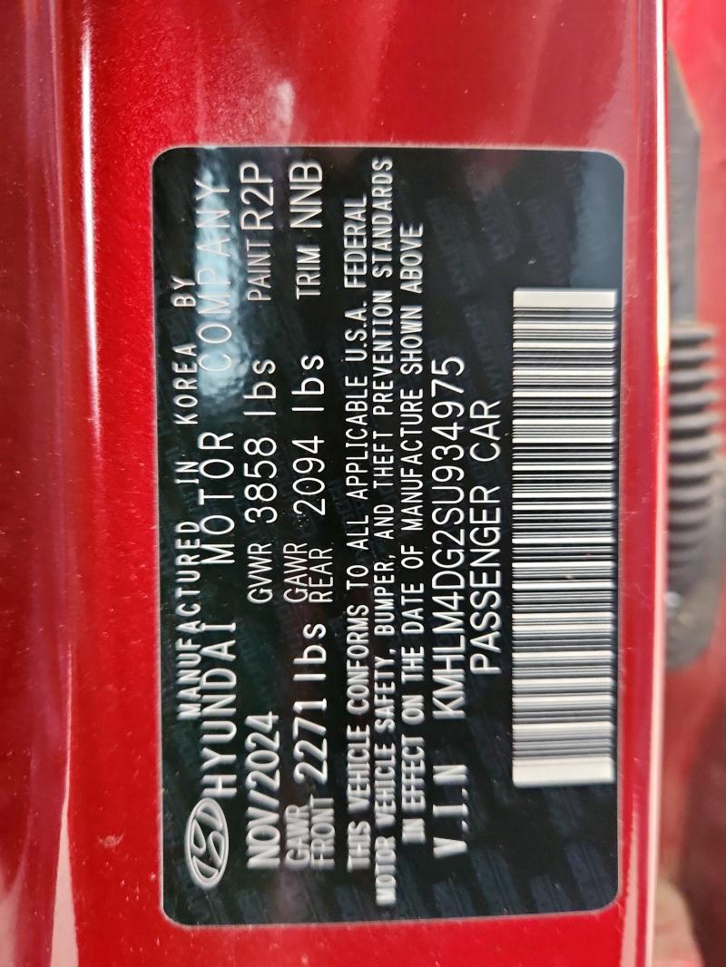 2025 HYUNDAI ELANTRA SE KMHLM4DG2SU934975