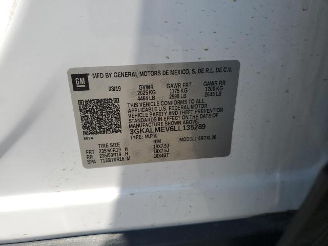2020 GMC TERRAIN SL 3GKALMEV6LL135289