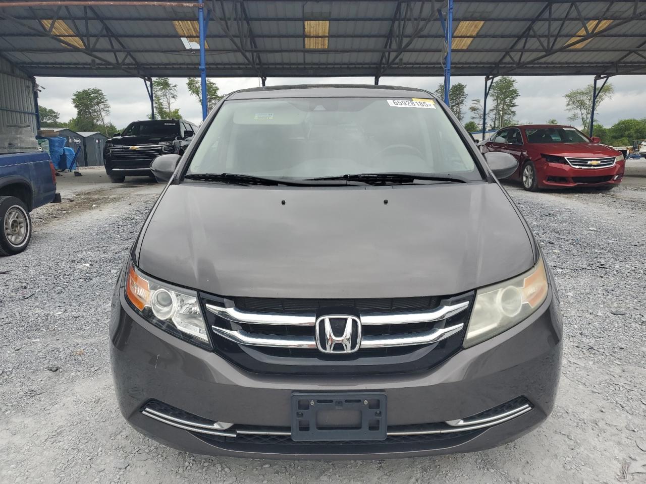 Lot #3215175600 2014 HONDA ODYSSEY EXL