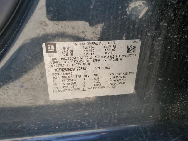 2017 GMC SIERRA K15 - 1GTV2MEC5HZ238413