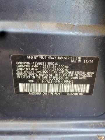 2015 SUBARU IMPREZA PR JF1GPAC68F8208661