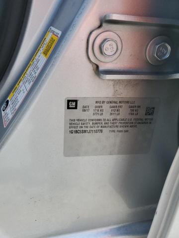 2018 CHEVROLET CRUZE LS - 1G1BC5SM1J7110778