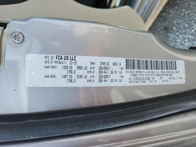 2016 DODGE GRAND CARAVAN SXT 2C4RDGCG1GR132388
