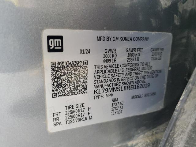 2024 CHEVROLET TRAILBLAZE - KL79MNSL8RB162019