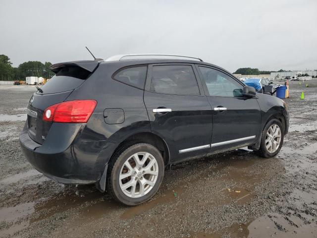 NISSAN ROGUE S 2011 black  gas JN8AS5MT2BW567816 photo #4