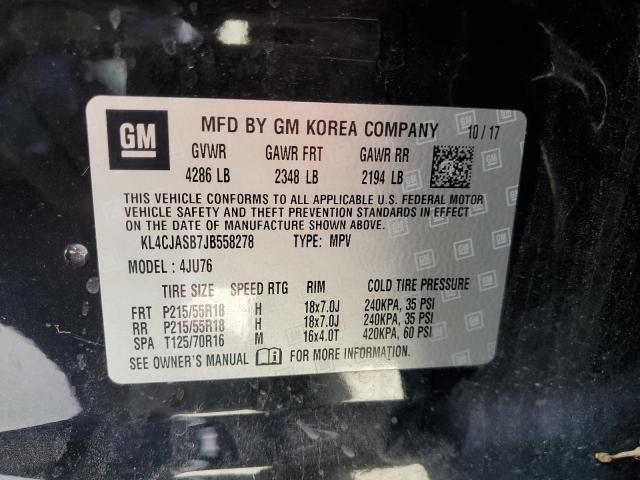 2018 BUICK ENCORE PRE KL4CJASB7JB558278