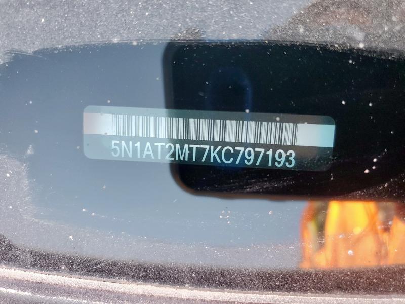 2019 NISSAN ROGUE S 5N1AT2MT7KC797193