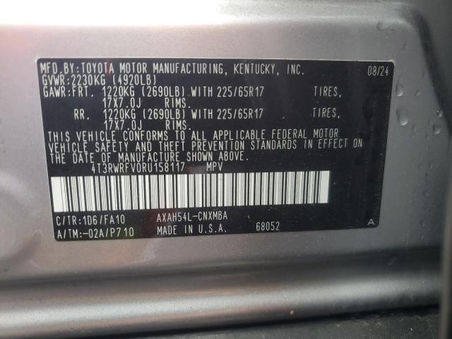 2024 TOYOTA RAV4 XLE 4T3RWRFV0RU158117