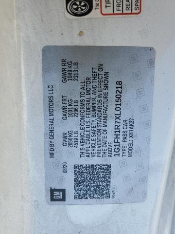 2020 CHEVROLET CAMARO SS 1G1FH1R7XL0150218