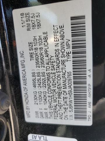 2018 HONDA CR-V EX 5J6RW1H59JA009765