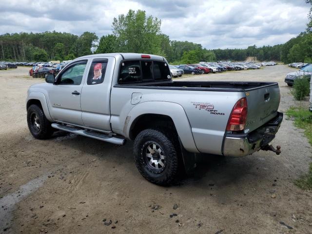 TOYOTA TACOMA ACC 2007 silver club cab gas 5TEUU42N47Z428573 photo #3