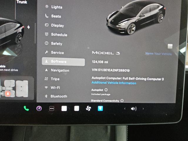 2022 TESLA MODEL 3 5YJ3E1EA2NF288019