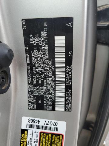 2010 TOYOTA SIENNA XLE - 5TDDK4CC1AS031488