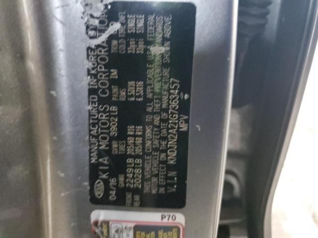 2016 KIA SOUL KNDJN2A21G7363457