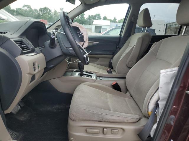 2016 HONDA PILOT EX 5FNYF6H36GB072755