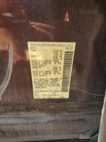 2013 NISSAN ARMADA SV - 5N1BA0ND4DN611414