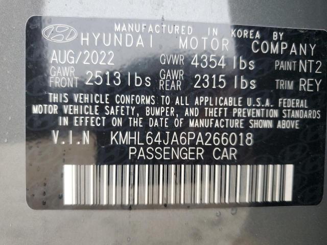 2023 HYUNDAI SONATA SEL KMHL64JA6PA266018