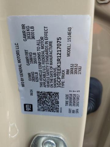 2024 CHEVROLET COLORADO T 1GCPTEEK1R1217075