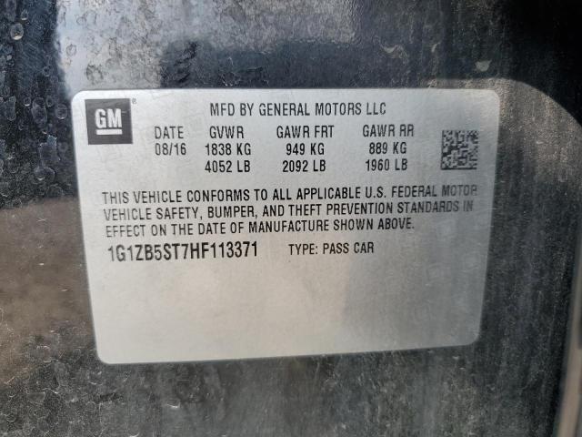 2017 CHEVROLET MALIBU LS 1G1ZB5ST7HF113371
