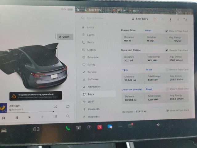 2020 TESLA MODEL 3 5YJ3E1EC7LF646990