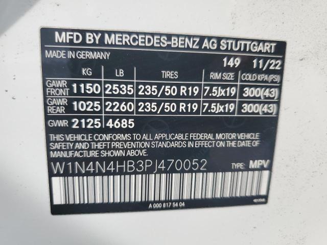 2023 MERCEDES-BENZ GLA 250 4M W1N4N4HB3PJ470052