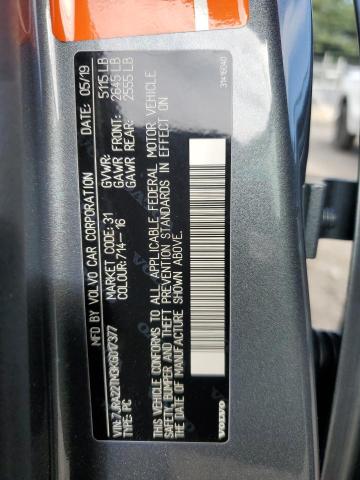 2019 VOLVO S60 T6 R-D - 7JRA22TM3KG017377