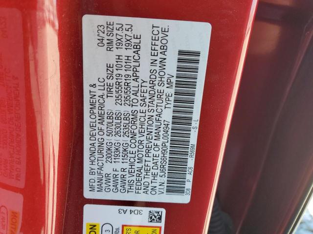 2023 HONDA CR-V SPORT 5J6RS6H90PL004947