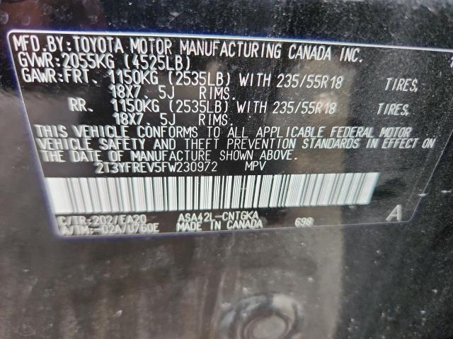 2015 TOYOTA RAV4 LIMIT - 2T3YFREV5FW230972