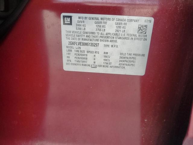 2017 GMC TERRAIN DE 2GKFLVE38H6135297