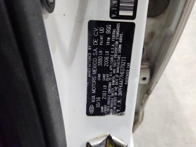 2017 KIA FORTE LX - 3KPFK4A77HE079211