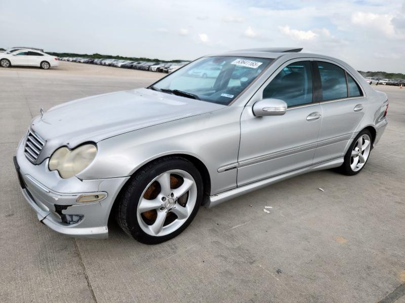 MERCEDES-BENZ C 230K SPO 2005 silver sedan 4d gas WDBRF40J45F591295 photo #1