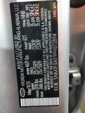 2023 HYUNDAI TUCSON SEL 5NMJF3AE9PH272894