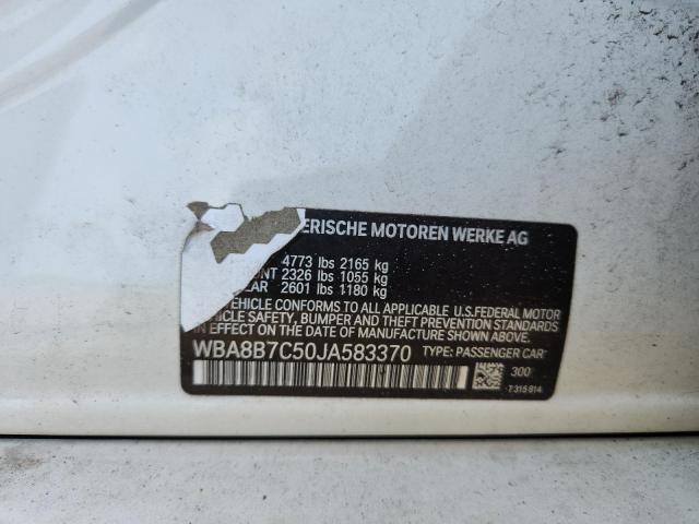 2018 BMW 340 XI WBA8B7C50JA583370