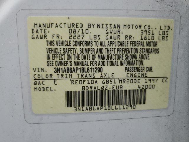 2011 NISSAN SENTRA 2.0 - 3N1AB6AP1BL611290