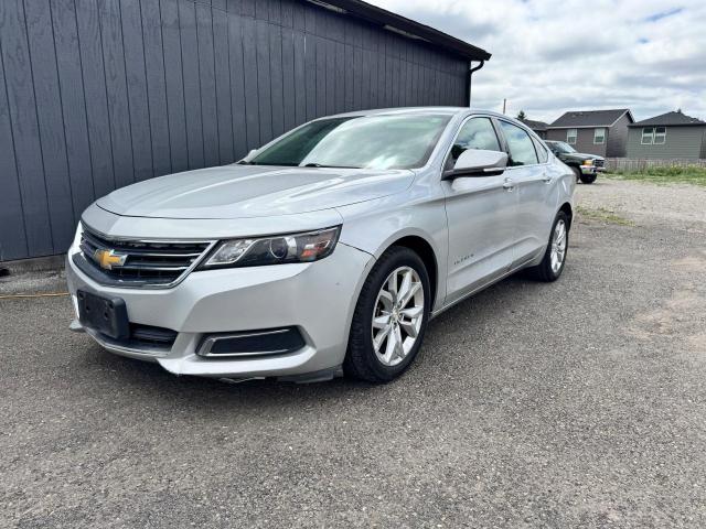 CHEVROLET IMPALA LT 2017 silver sedan 4d gas 2G1105S37H9176465 photo #3