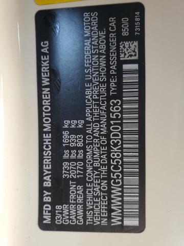 2019 MINI COOPER WMWWG5C58K3D01563