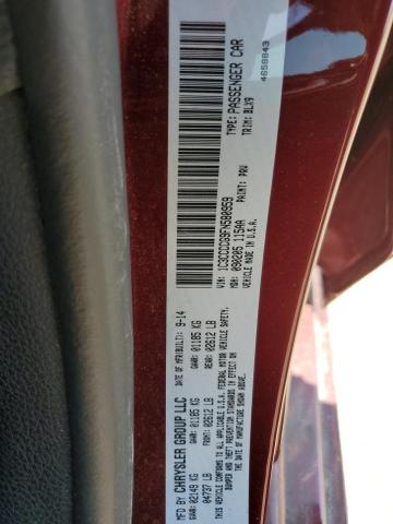 2015 CHRYSLER 200 C 1C3CCCCG9FN580959