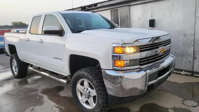 CHEVROLET SILVERADO 2015 white  Flexible Fuel 1GC2KVEG6FZ502571 photo #1