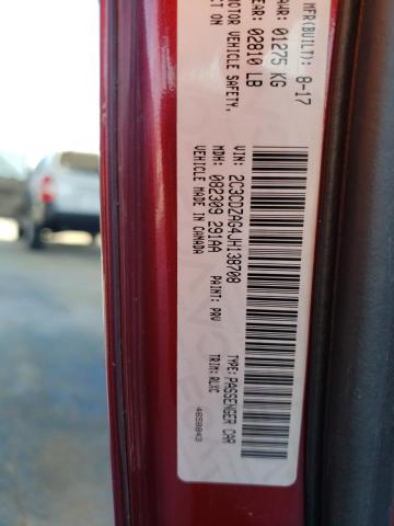 2018 DODGE CHALLENGER 2C3CDZAG4JH138708
