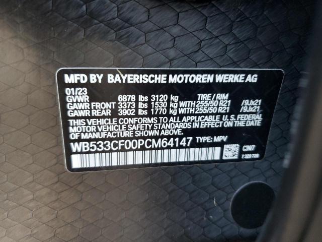 2023 BMW IX M60 WB533CF00PCM64147