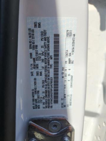 2015 FORD ESCAPE SE - 1FMCU0G70FUA78523