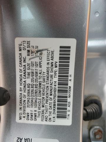 2013 HONDA CR-V EXL - 2HKRM4H79DH691414