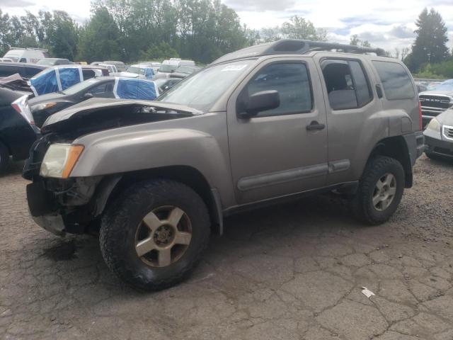 NISSAN XTERRA OFF 2005 gold  gas 5N1AN08W65C631724 photo #1