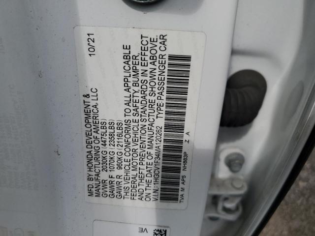 2021 HONDA ACCORD SPO 1HGCV1F34MA120262
