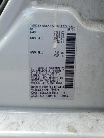 2024 NISSAN ALTIMA SR 1N4BL4CV1RN316849